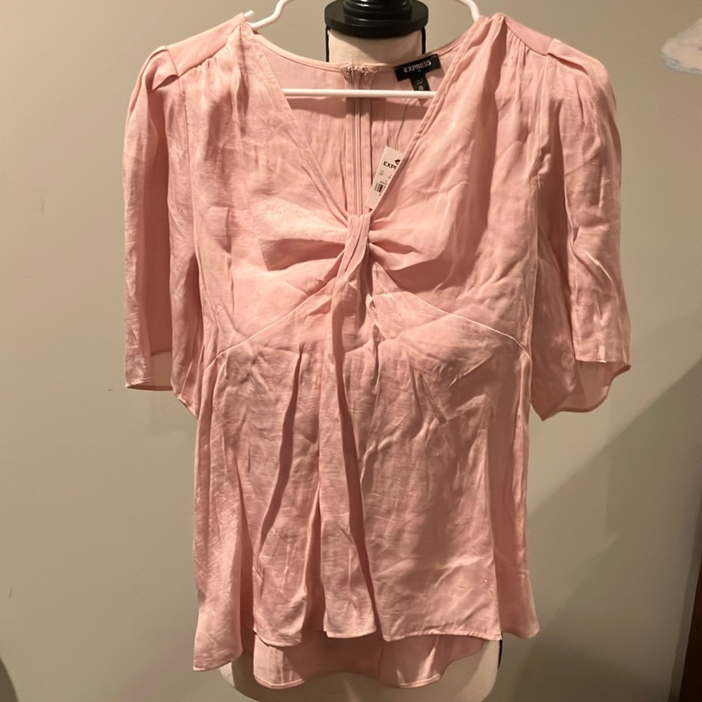 Pink Short Sleeve Top